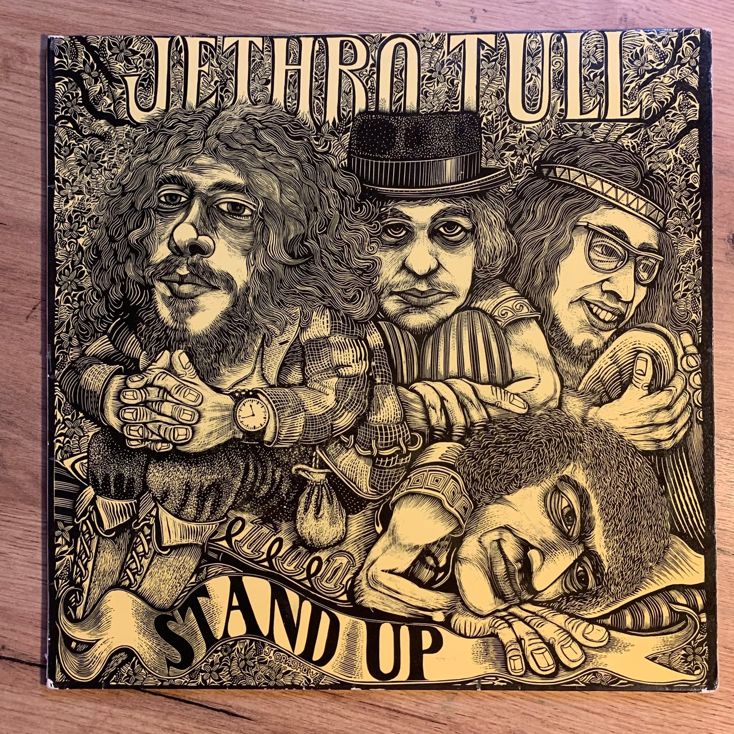 JETHRO TULL - STAND UP...RE GER 1973...VG++/VG++