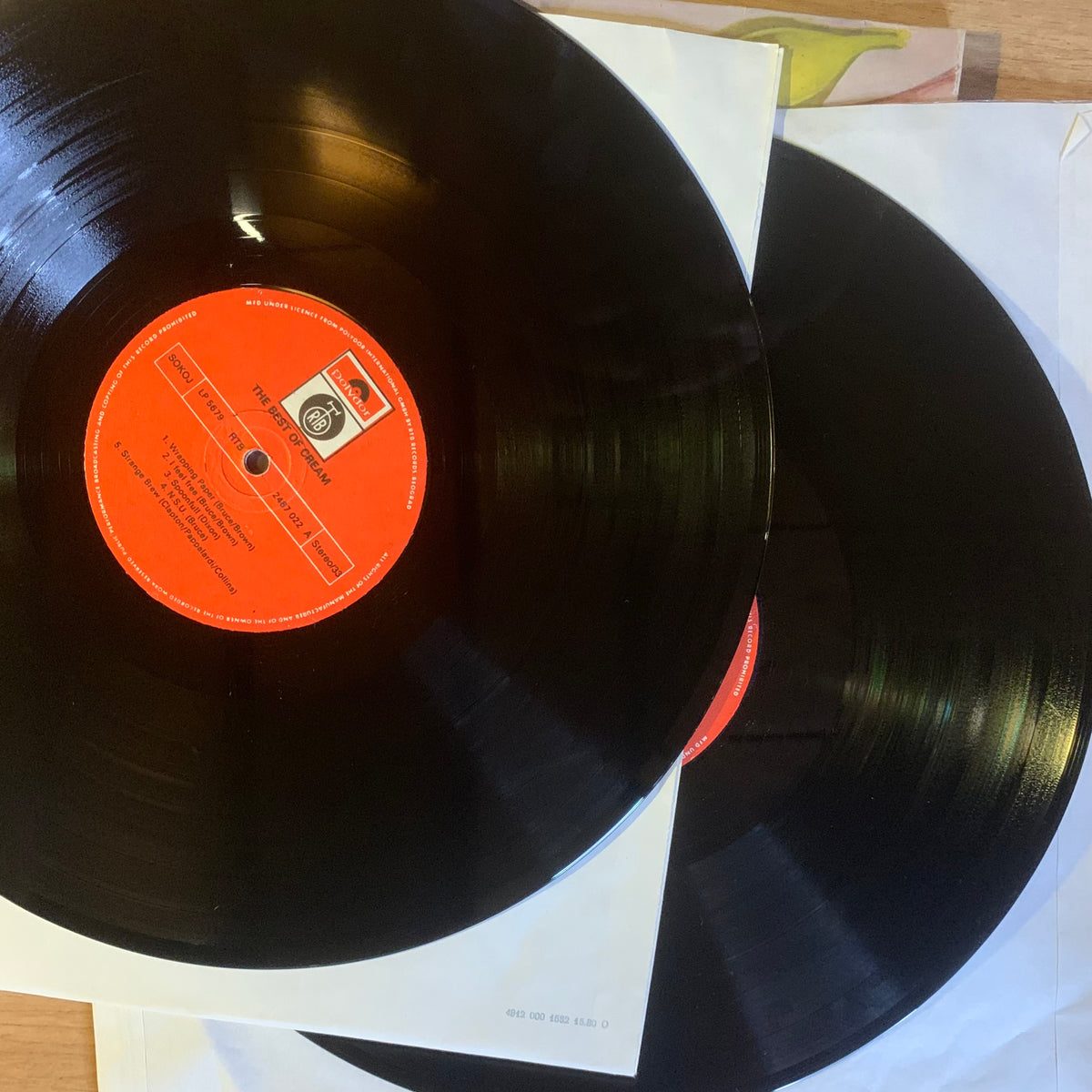 Cream The Best Of Cream : les deux disques