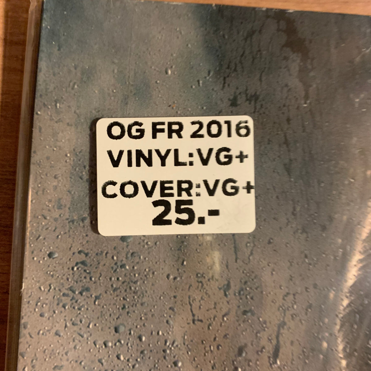 SCH Anarchie détail des plis et de l'usure de la pochette