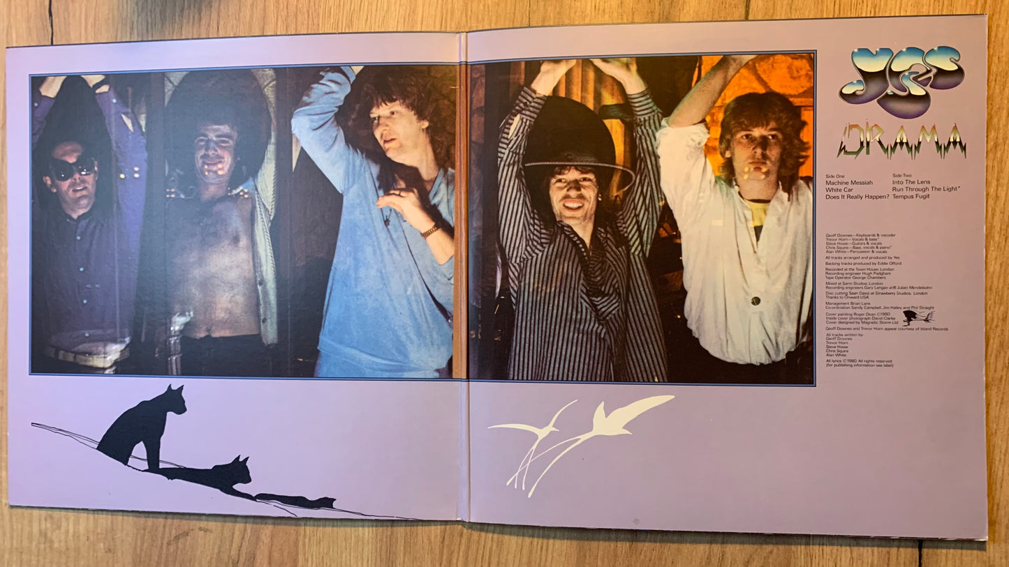 YES - DRAMA...OG US 1980...VG+/VG+