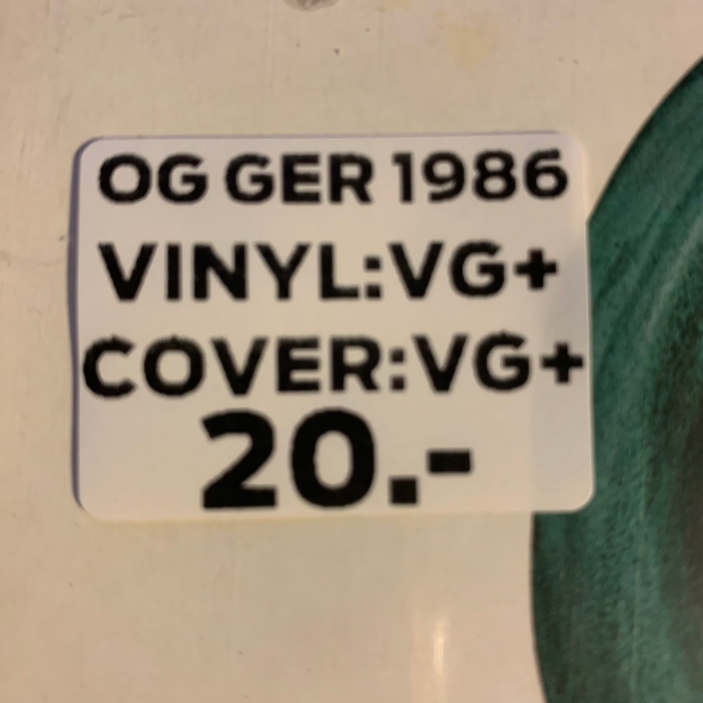 YELLO - 1980-1985 THE NEW MIX IN ONE GO...OG GER 1986...VG+/VG+