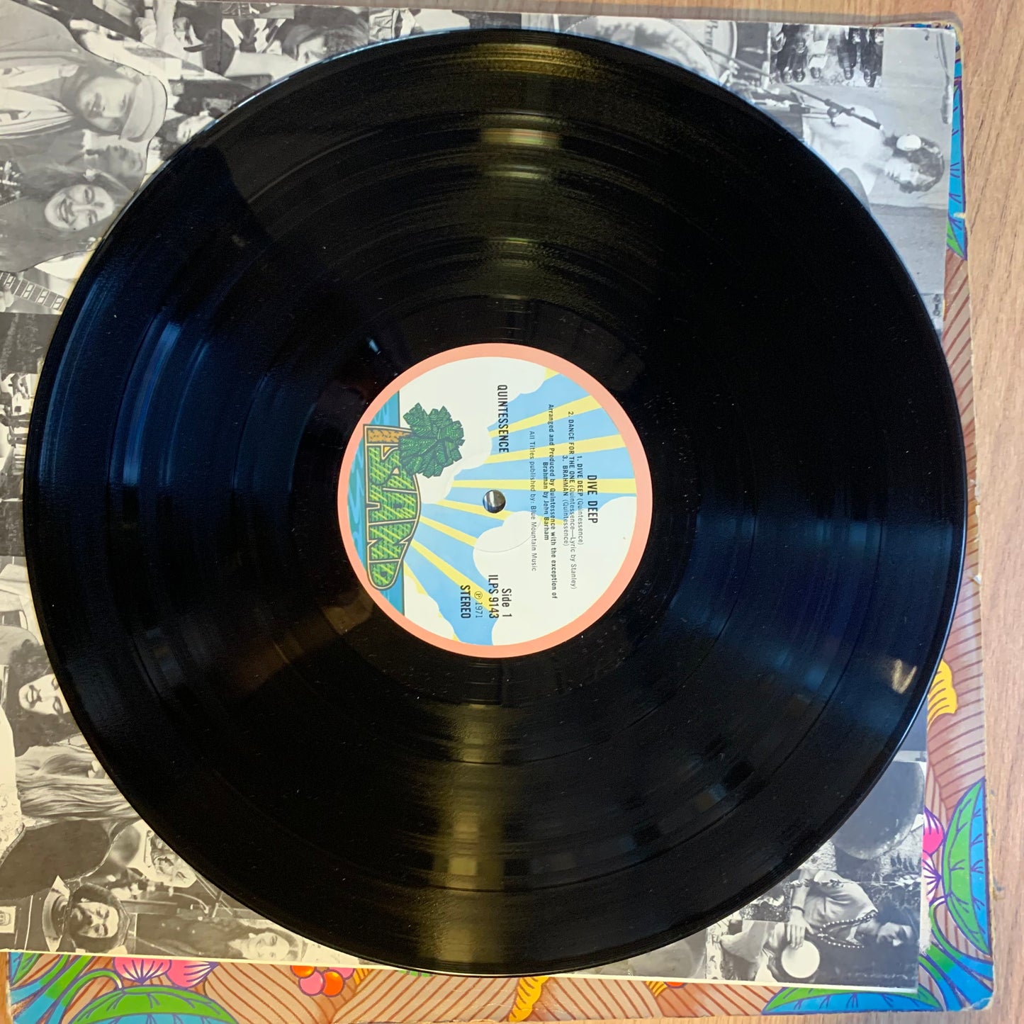 QUINTESSENCE - DIVE DEEP...OG UK 1971...VG+/VG