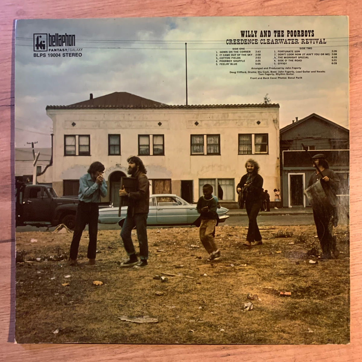 Willy and the Poor Boys pochette verso