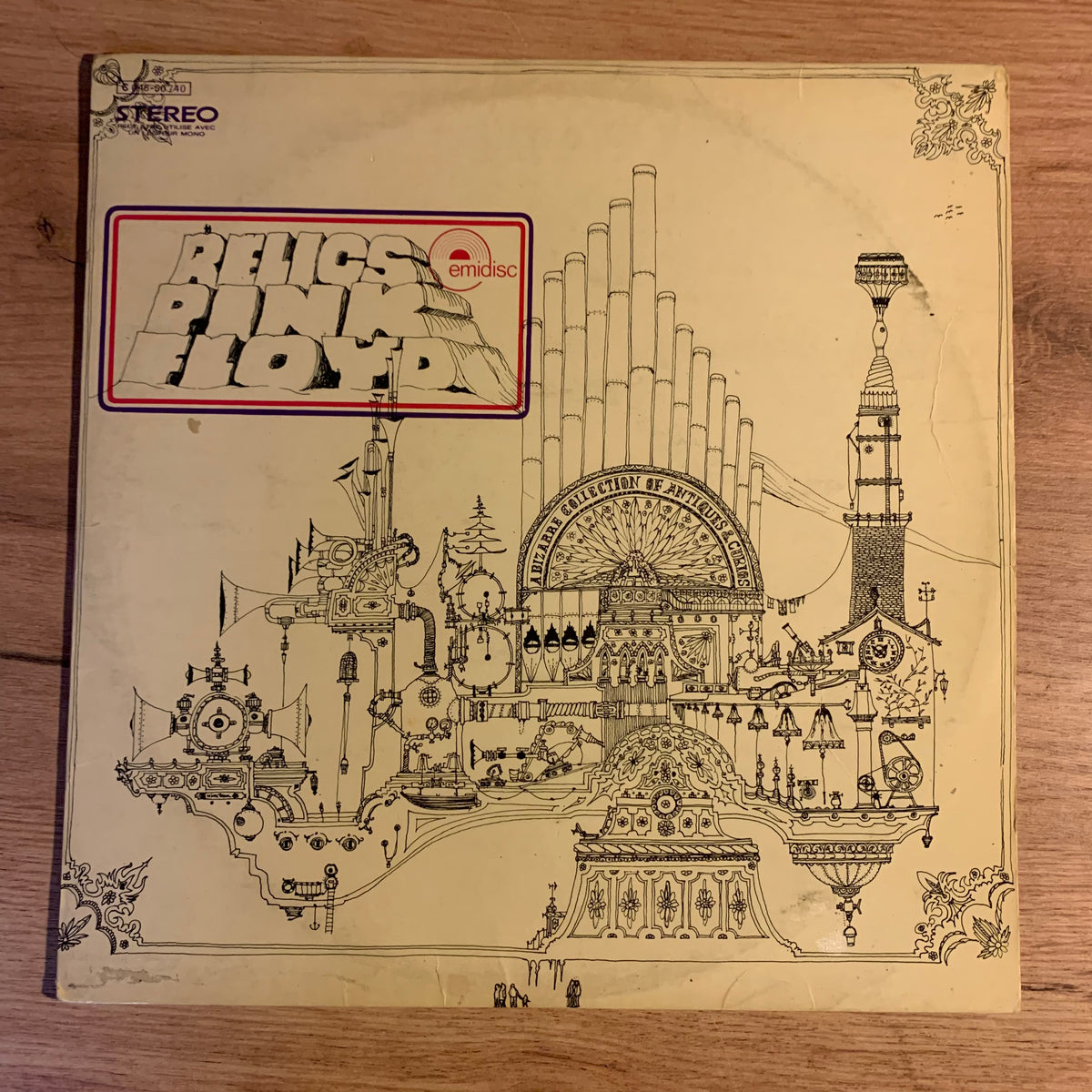 Pink Floyd - Relics, pochette recto