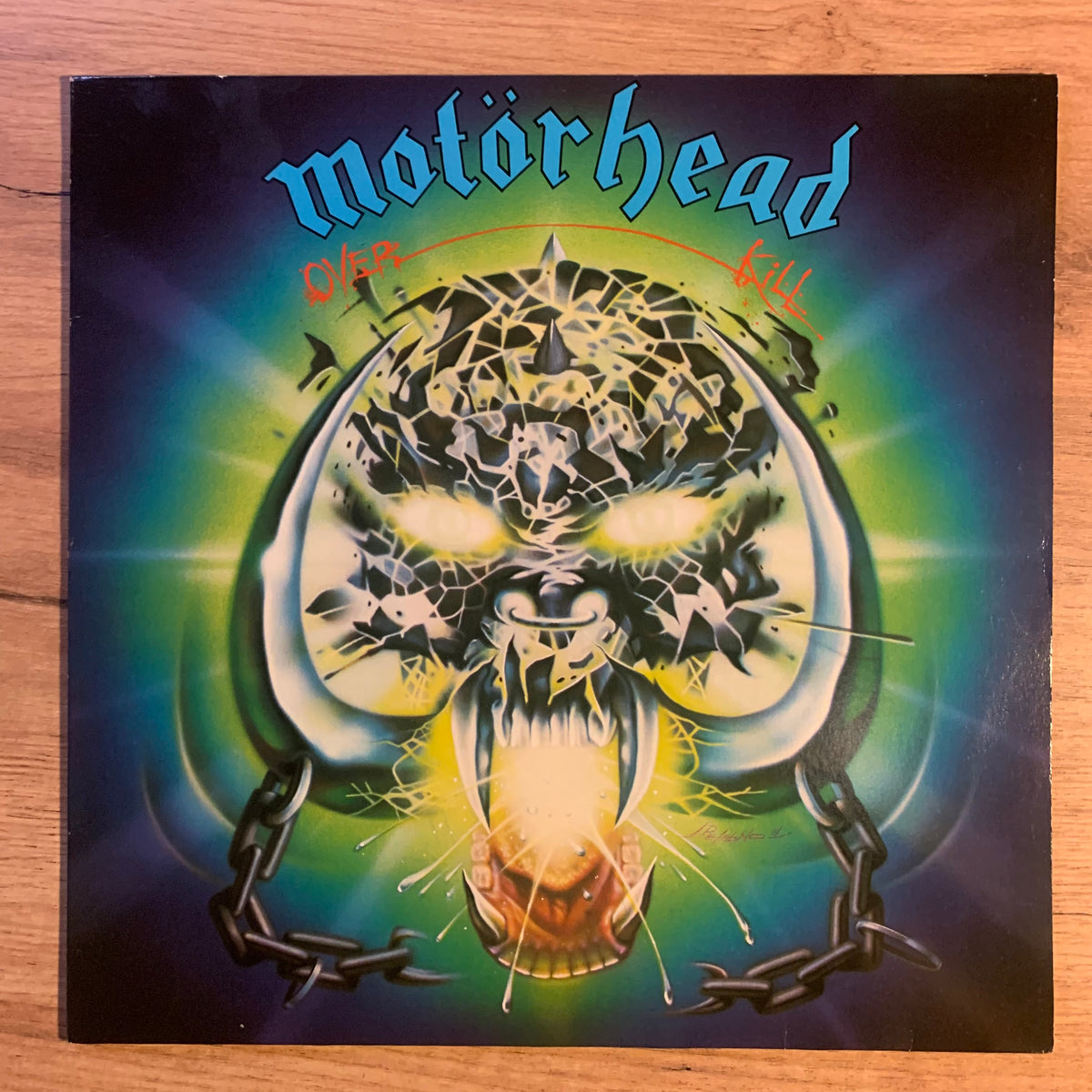 Motörhead Overkill pochette recto
