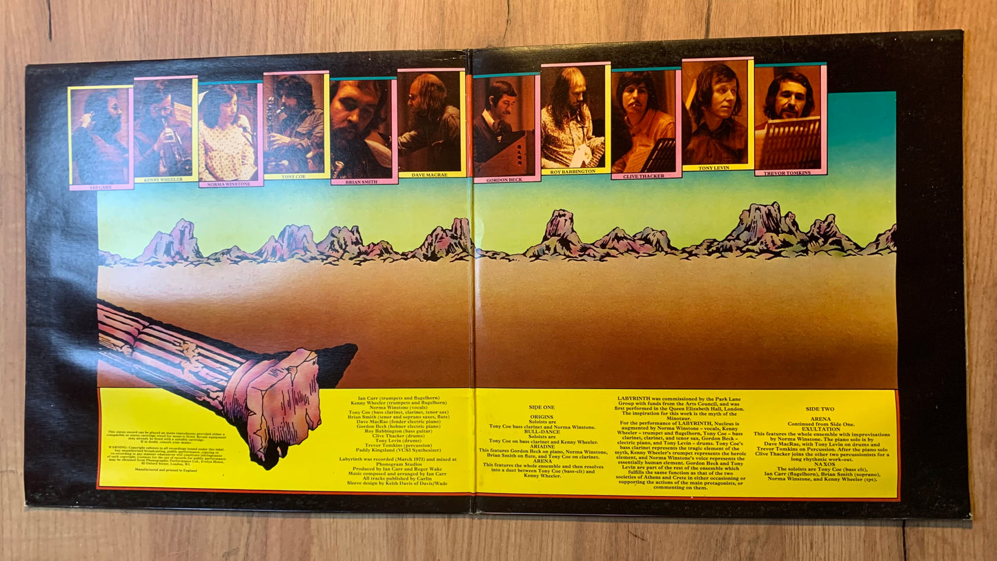 IAN CARR WITH NUCLEUS - LABYRINTH...OG UK 1973...VG/VG-