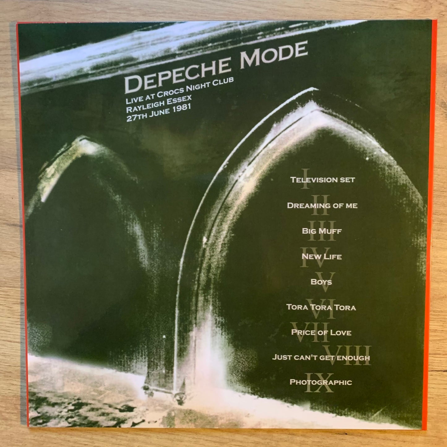 DEPECHE MODE - LIVE AT CROCS NIGHT CLUB...BOOT ESP 2018...VG++/VG+