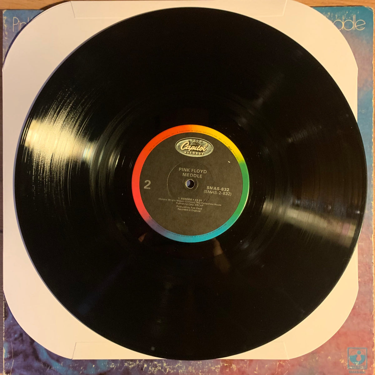 Pink Floyd - Meddle, disque Capitol SMAS-832
