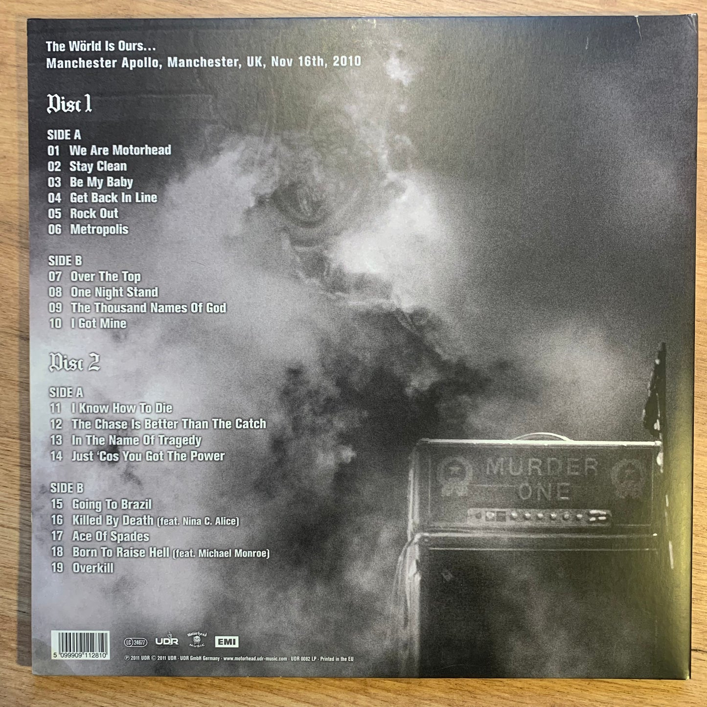 MÖTÖRHEAD - THE WÖRLD IS OURS VOL.2...OG EU 2011...VG+/EX