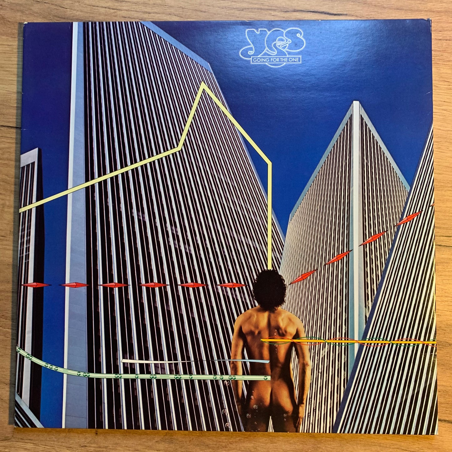 YES - GOING FOR THE ONE...OG GER 1977...VG+/VG++