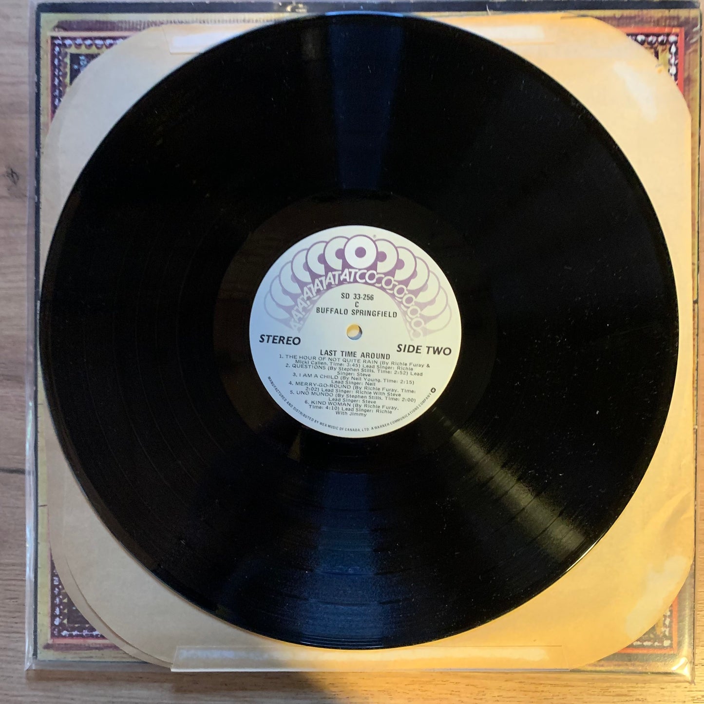 BUFFALO SPRINGFIELD - LAST TIME AROUND...RE CAN... VG++/VG++