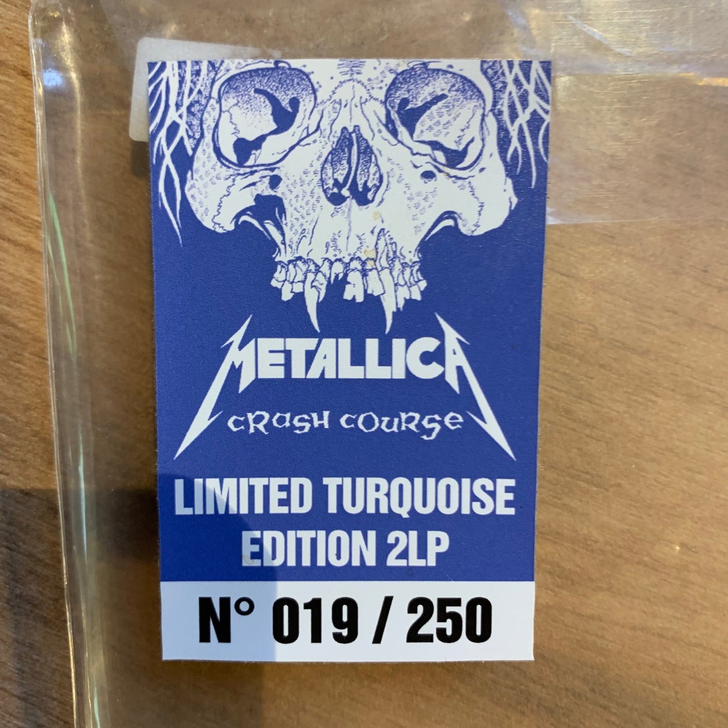 METALLICA - CRASH COURSE IN BRAIN SURGERY...BOOT US 2022...VG+/EX