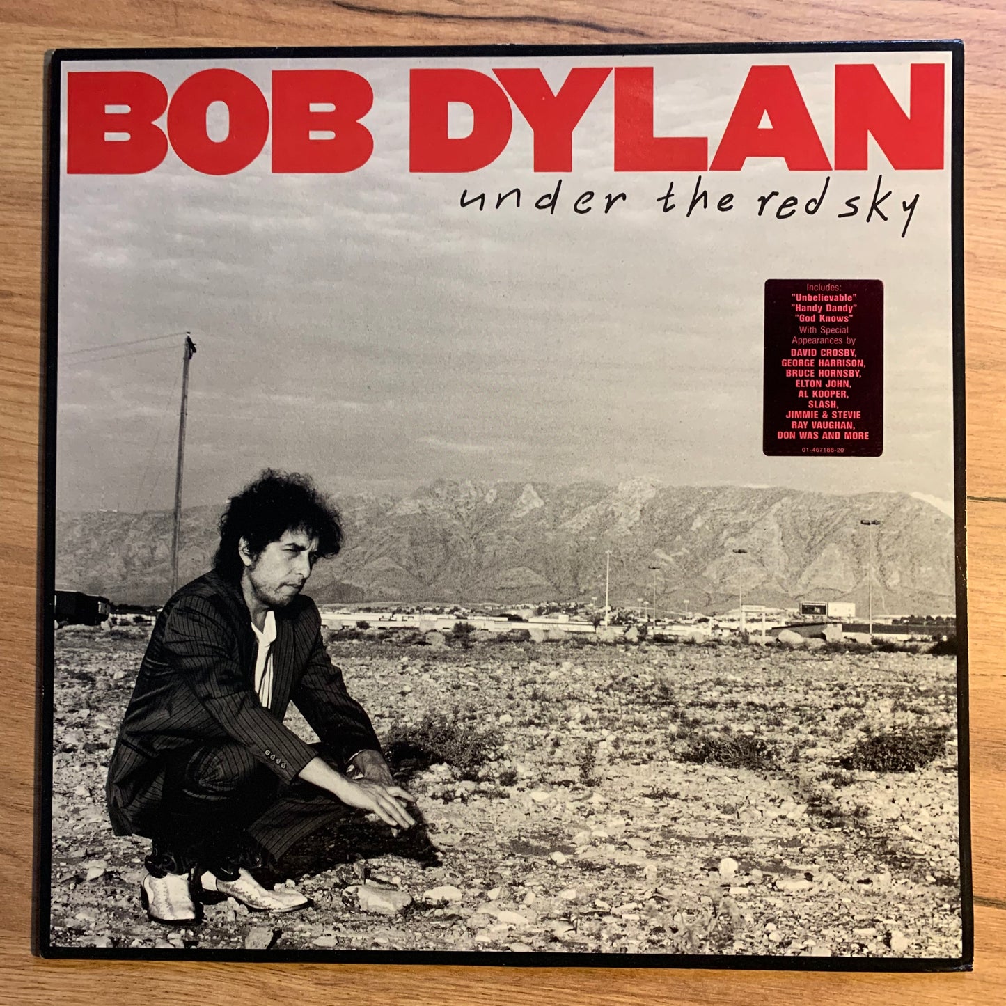 BOB DYLAN - UNDER THE RED SKY...OG NL 1991...VG/VG++