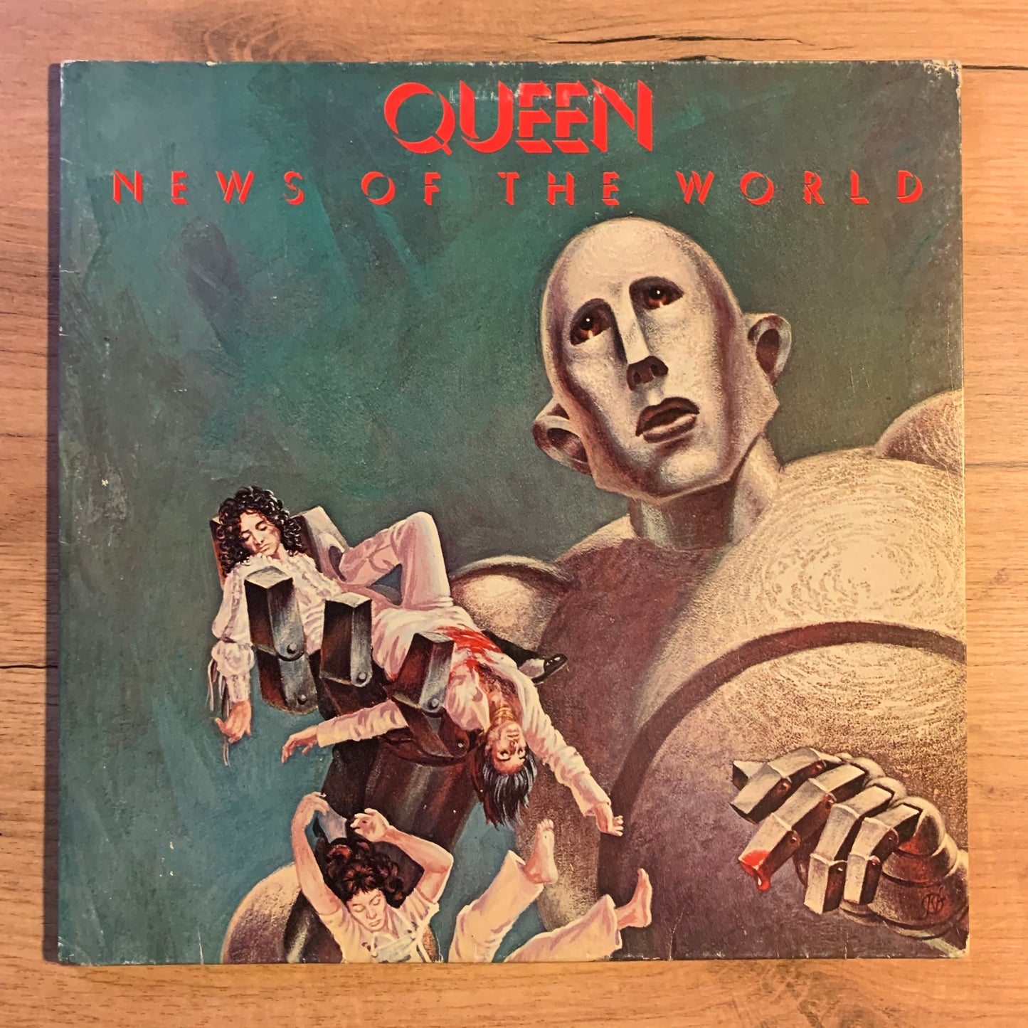 Queen - News of the World - Gatefold intérieur