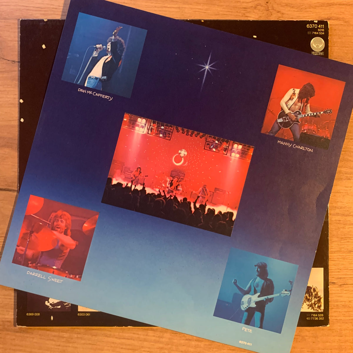 Nazareth – Greatest Hits, élément intérieur illustré