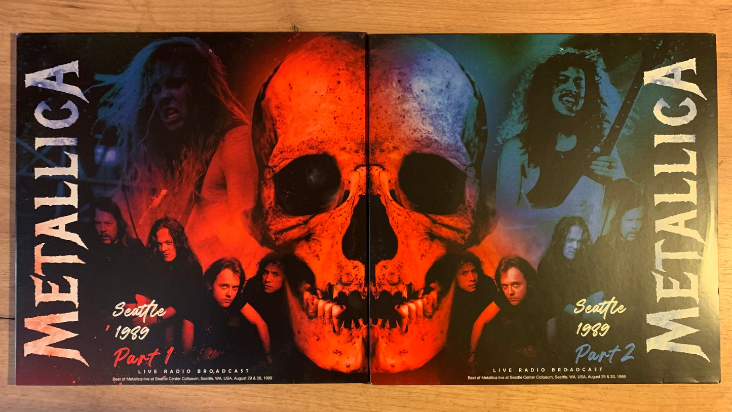 METALLICA - SEATTLE 1989 PART 2...BOOT NL 2022...NM/NM