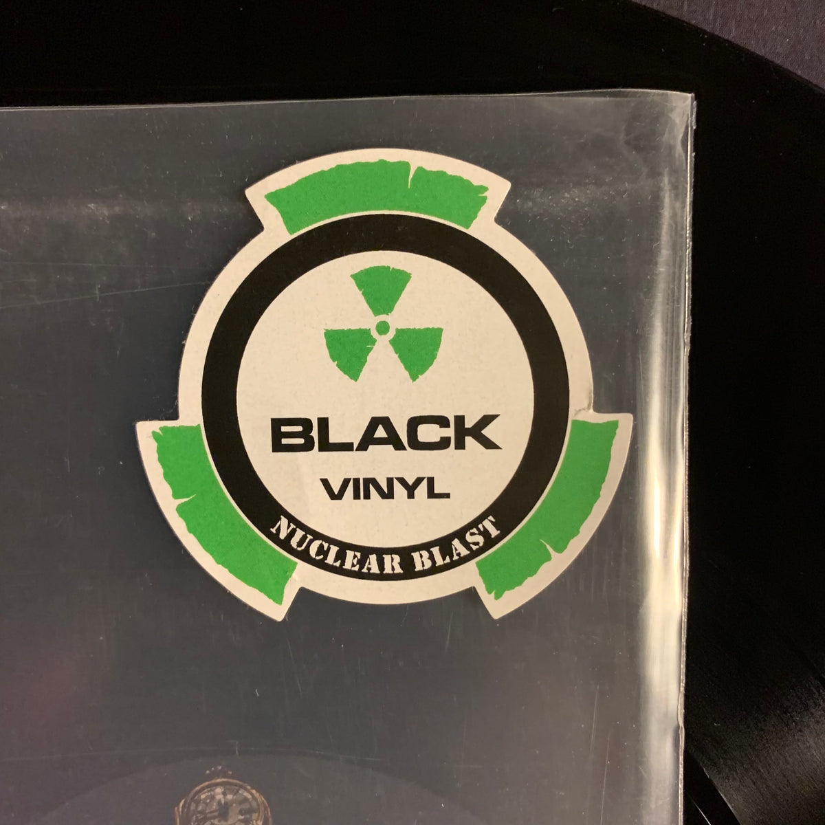 Autocollant Nuclear Blast black vinyl