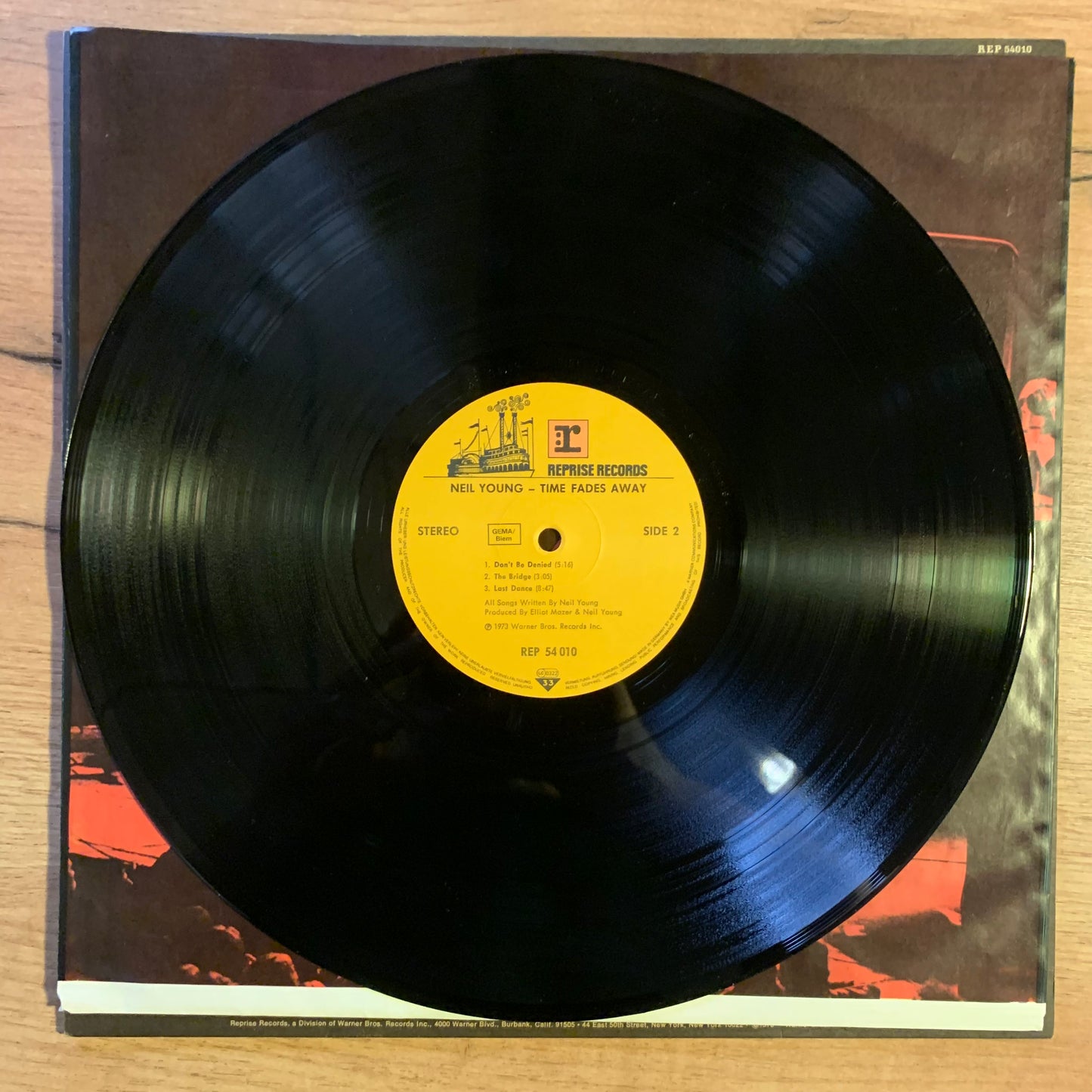 Neil Young - Time Fades Away - Disque