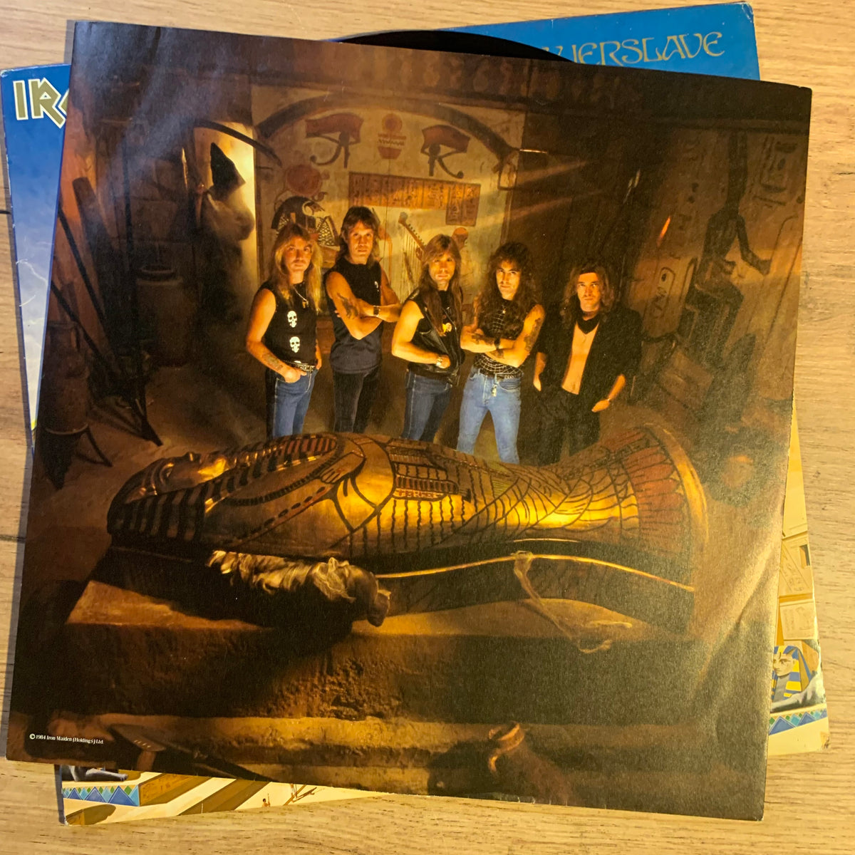Powerslave pochette verso