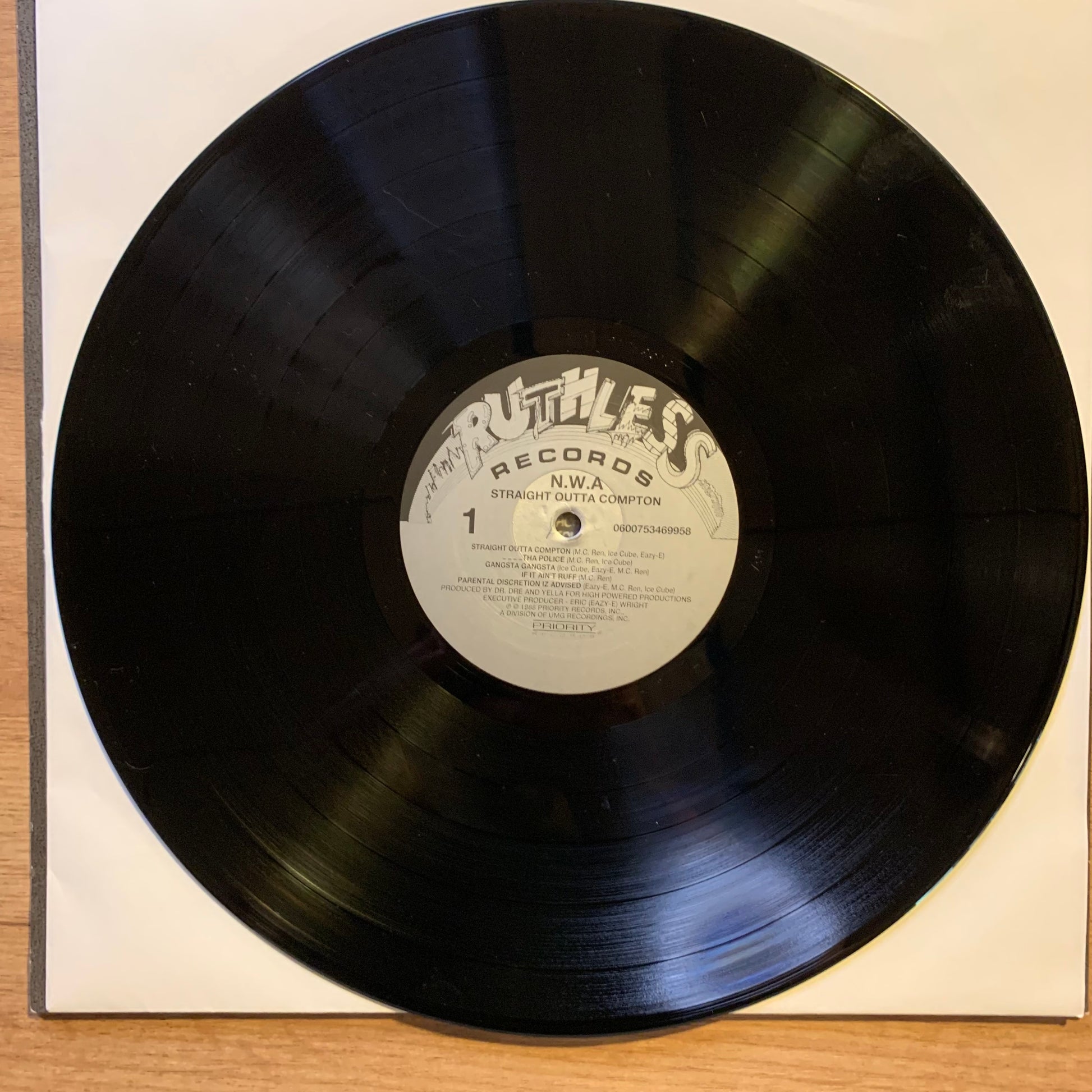 N.W.A - Straight Outta Compton - Disque vinyle