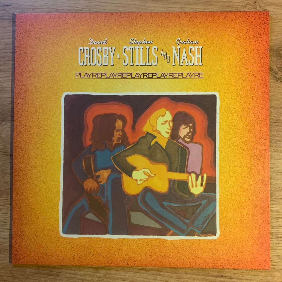 Crosby Stills Nash Replay pochette recto