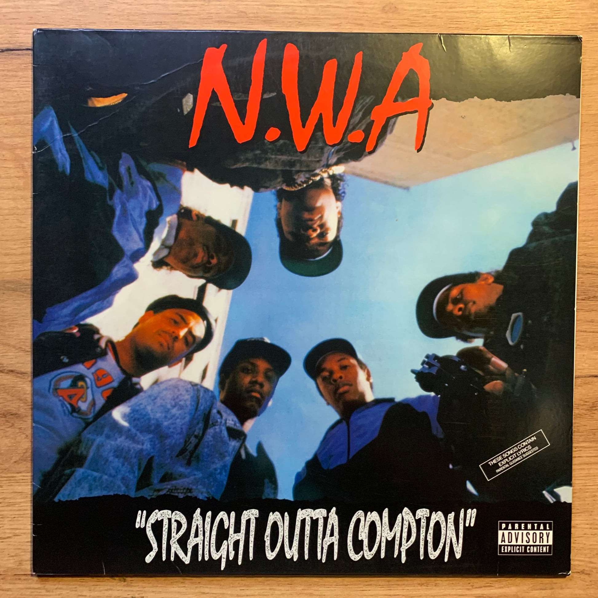 N.W.A - Straight Outta Compton - Recto pochette