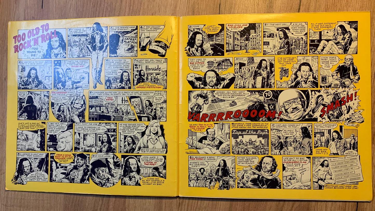 JETHRO TULL - TOO OLD TO ROCK 'N' ROLL...OG GER 1976...VG+/VG+