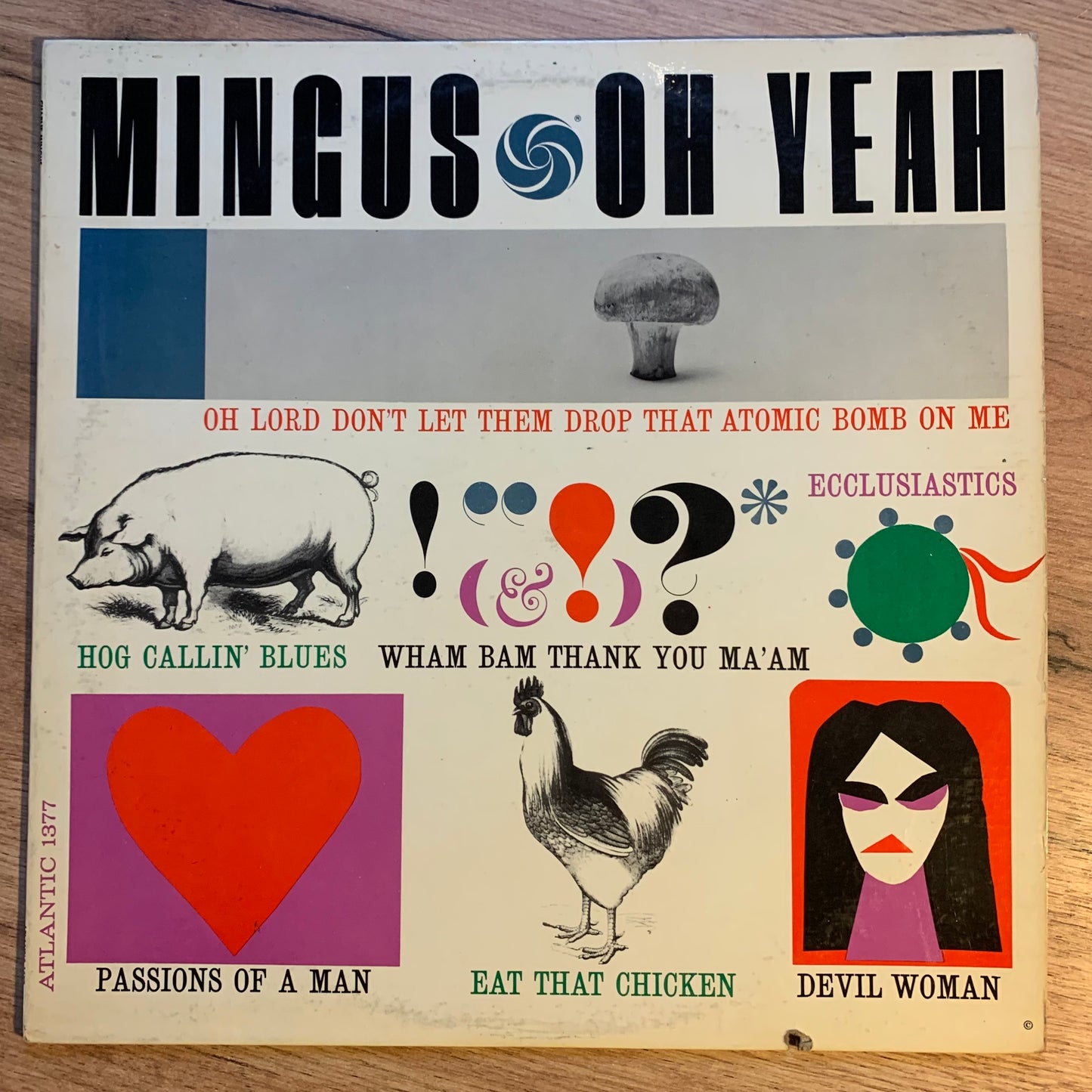 CHARLES MINGUS - OH YEAH...RE US 1969...VG+/VG+
