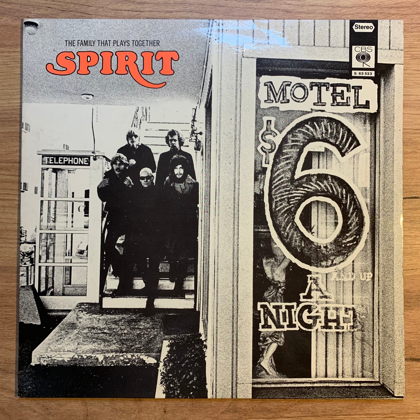 SPIRIT - THE FAMILY THAT PLAYS TOGETHER...OG GER 1969...VG+/VG++