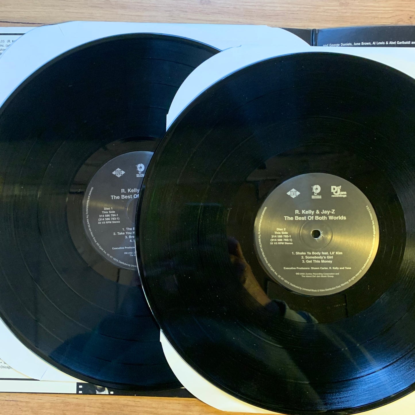 R. KELLY & JAY-Z - THE BEST OF BOTH WORLDS...OG US 2002...EX/VG+