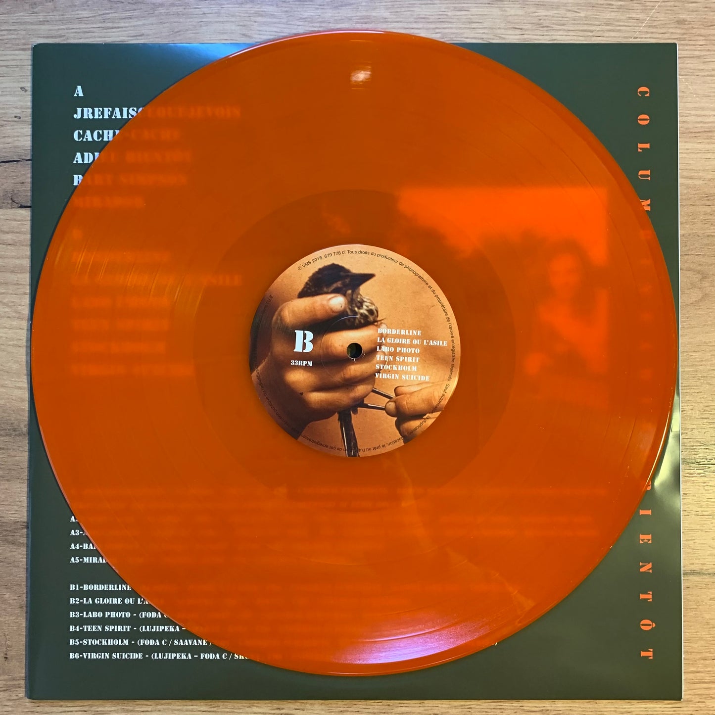 COLUMBINE - ADIEU BIENTÔT...OG FR 2018...NM/VG++