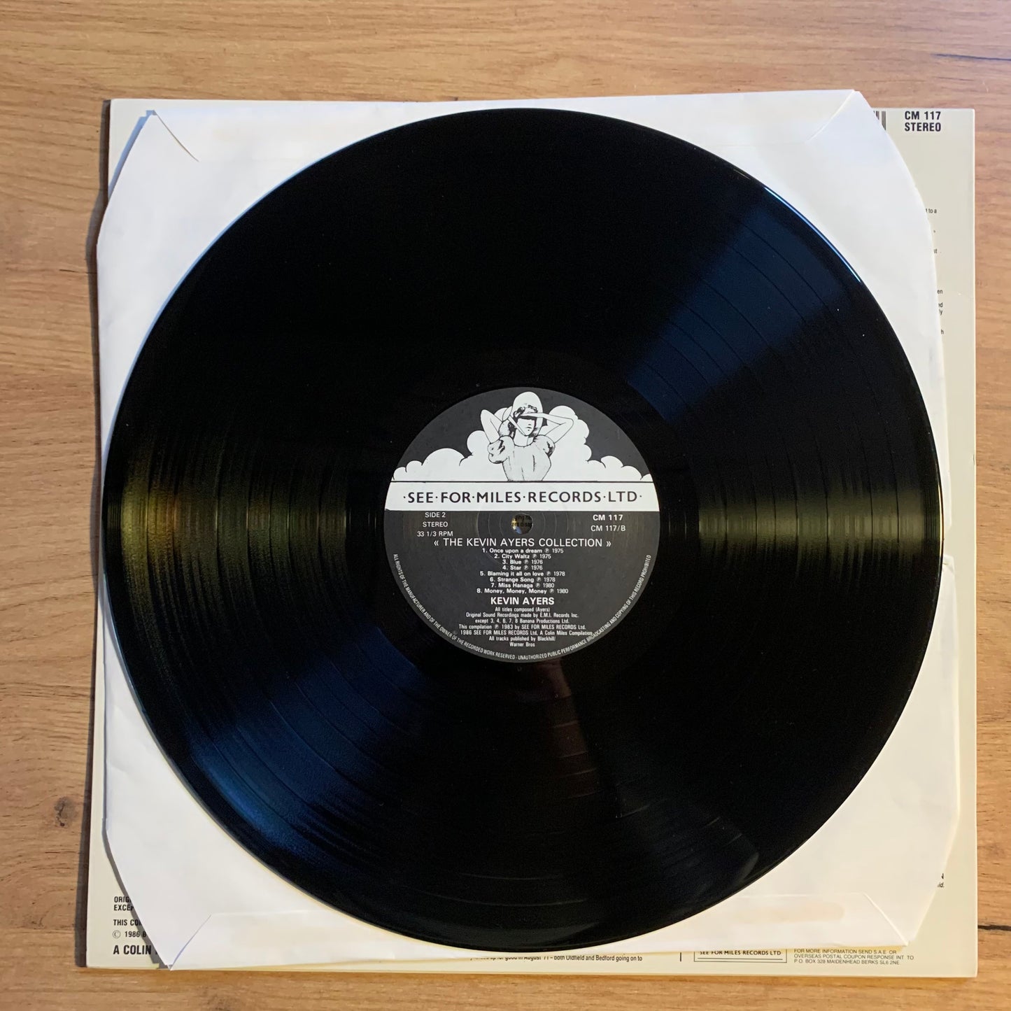 KEVIN AYERS - THE KEVIN AYERS COLLECTION...COMPIL UK 1986...EX/EX