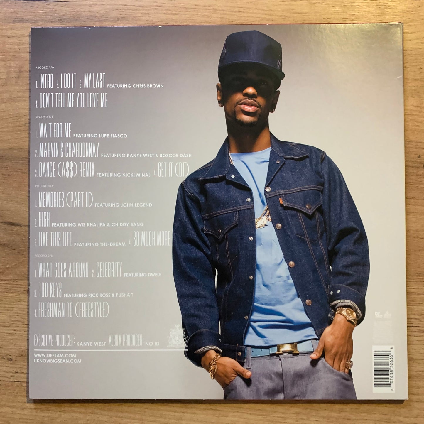 Big Sean - Finally Famous - Sticker holographique 10th Anniversary Deluxe Edition