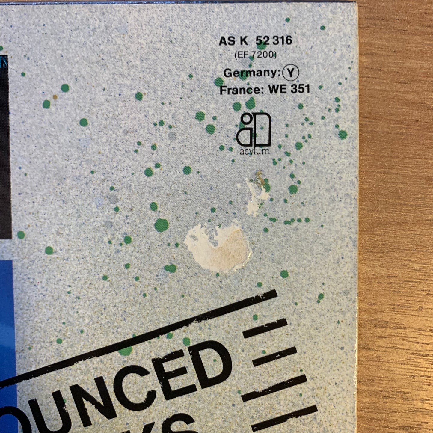 TOM WAITS - BOUNCED CHECKS...RE GER 1981...EX/VG