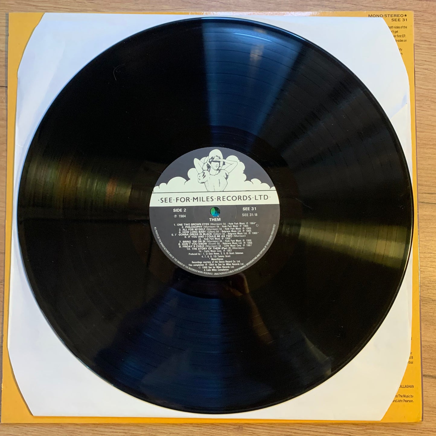 THEM - THEM...COMPIL UK 1984...VG+/EX