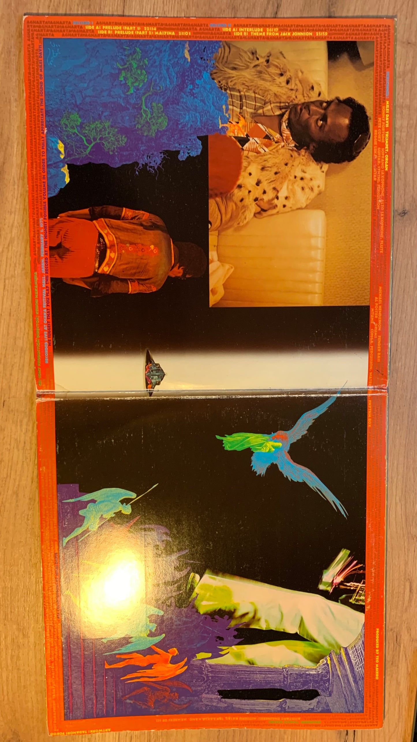 MILES DAVIS - AGHARTA...OG EU 1975...VG++/VG