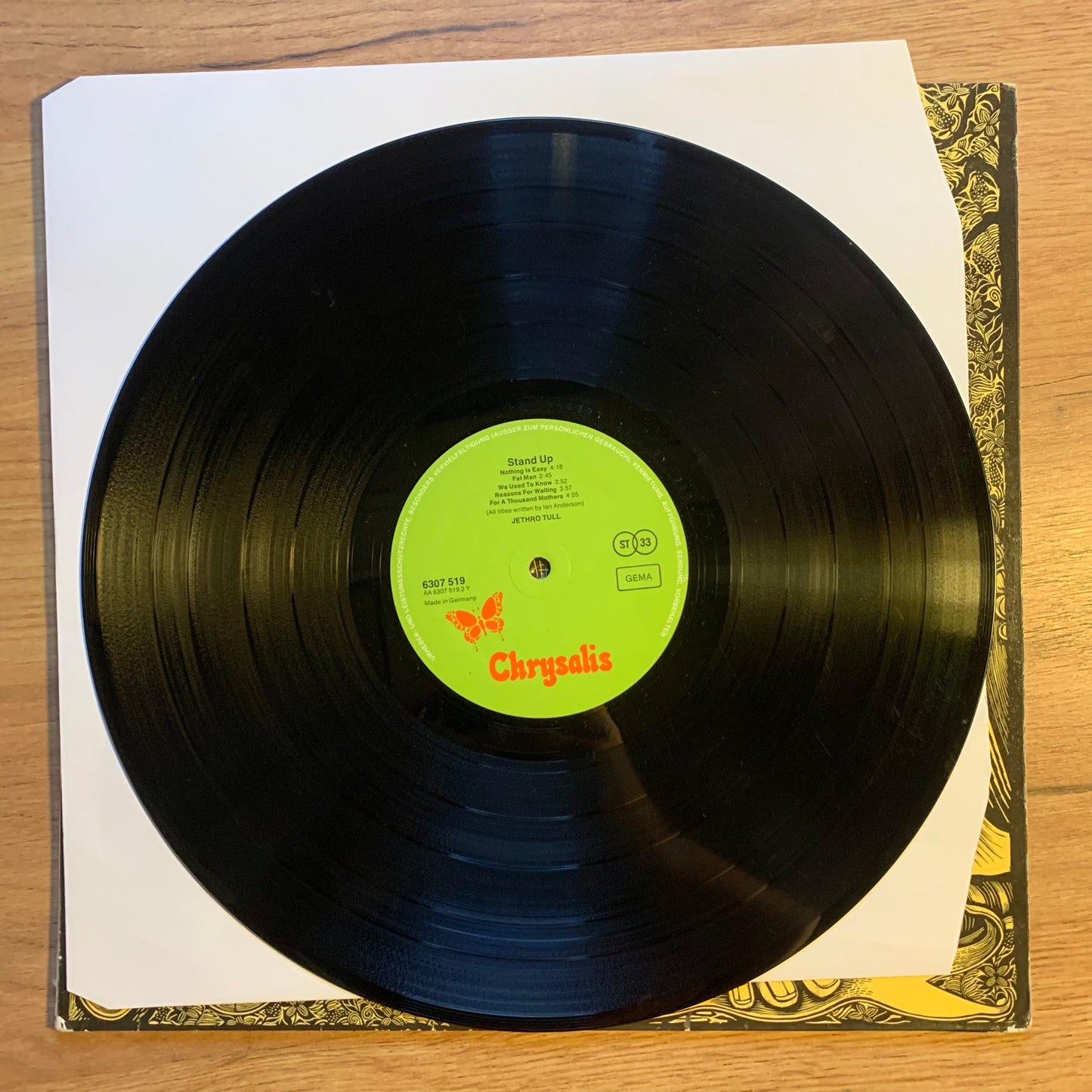 JETHRO TULL - STAND UP...RE GER 1973...VG++/VG++