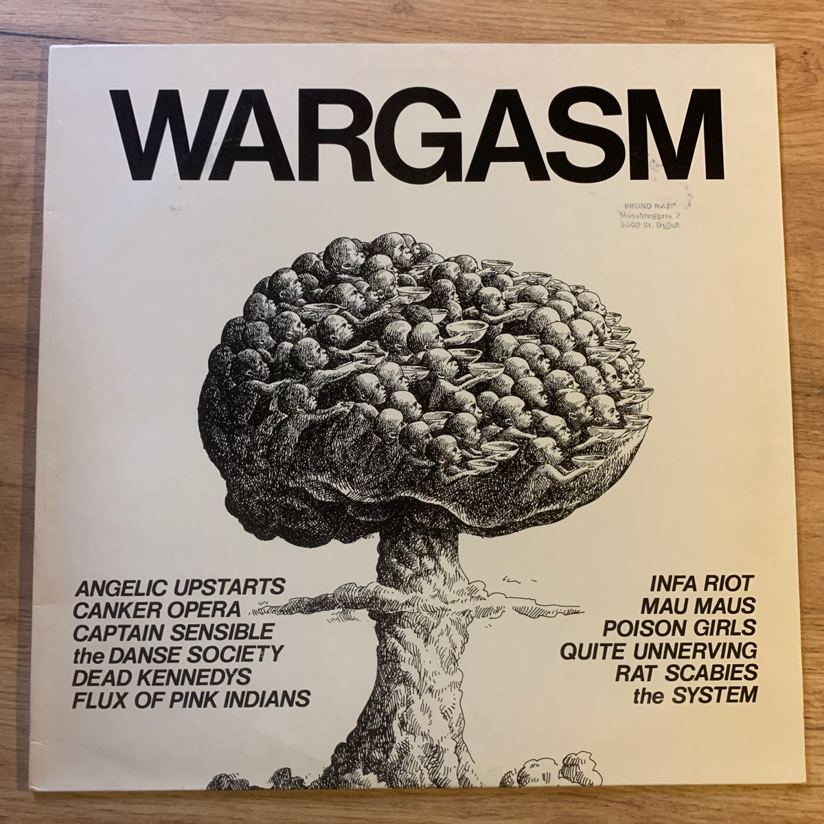 Wargasm : pochette recto