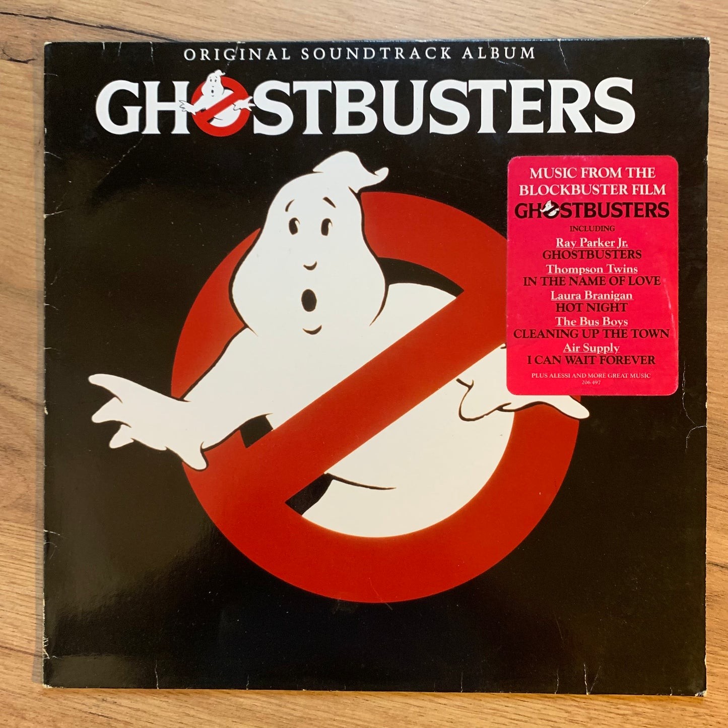 GHOSTBUSTERS - ORIGINAL SOUNDTRACK ALBUM...OG EU 1984...VG+/VG