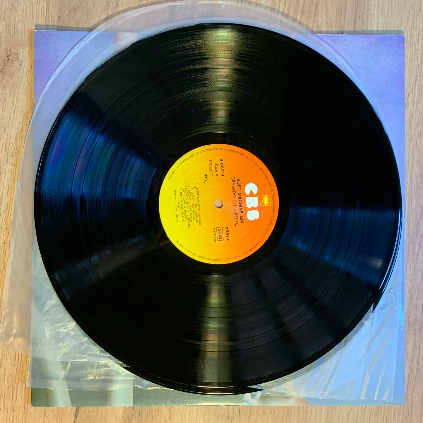 SOFT MACHINE - SOFT MACHINE...RE ESP...VG+/VG+