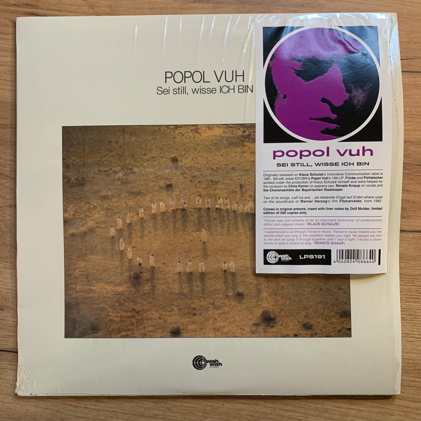 POPOL VUH - SEI STILL, WISSE ICH BIN...RE ESP 2017...VG++/VG++