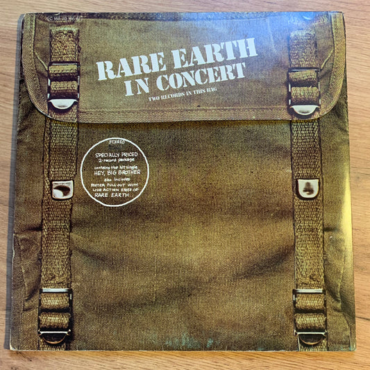 RARE EARTH - IN CONCERT...OG GER 1971...VG+/VG+