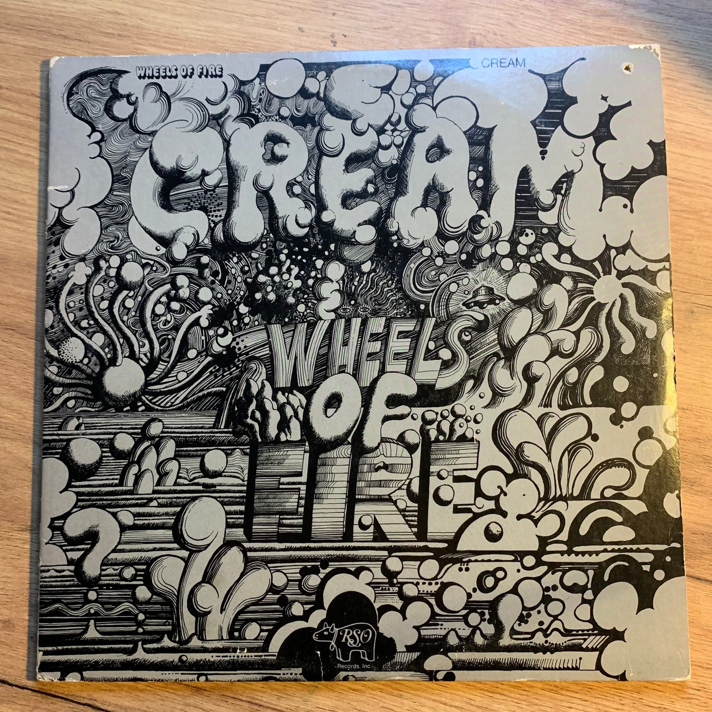 CREAM - WHEELS OF FIRE...RE US...VG/VG+