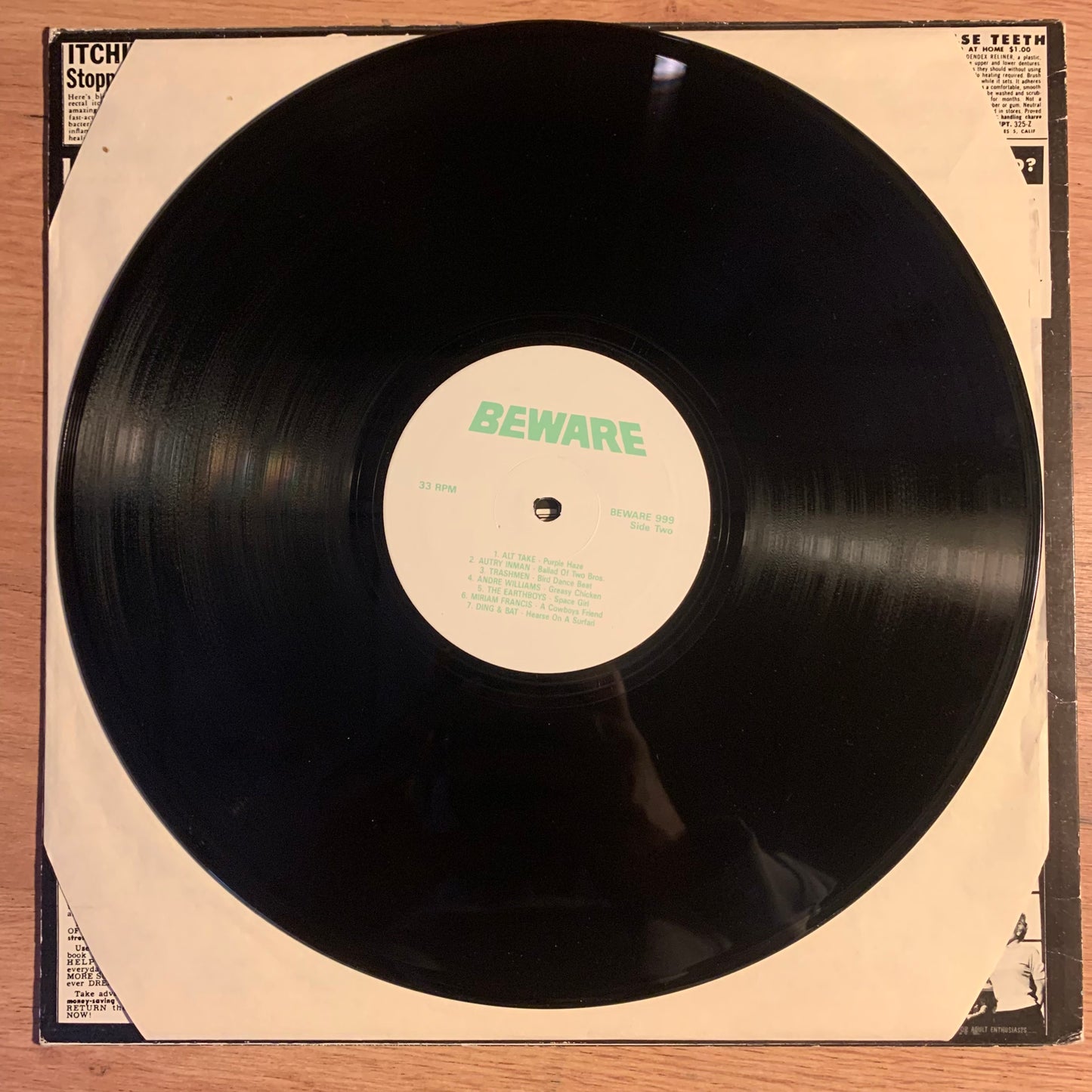 WAVY GRAVY (FOUR HAIRY POLICEMEN)...BOOT UK...EX/VG+