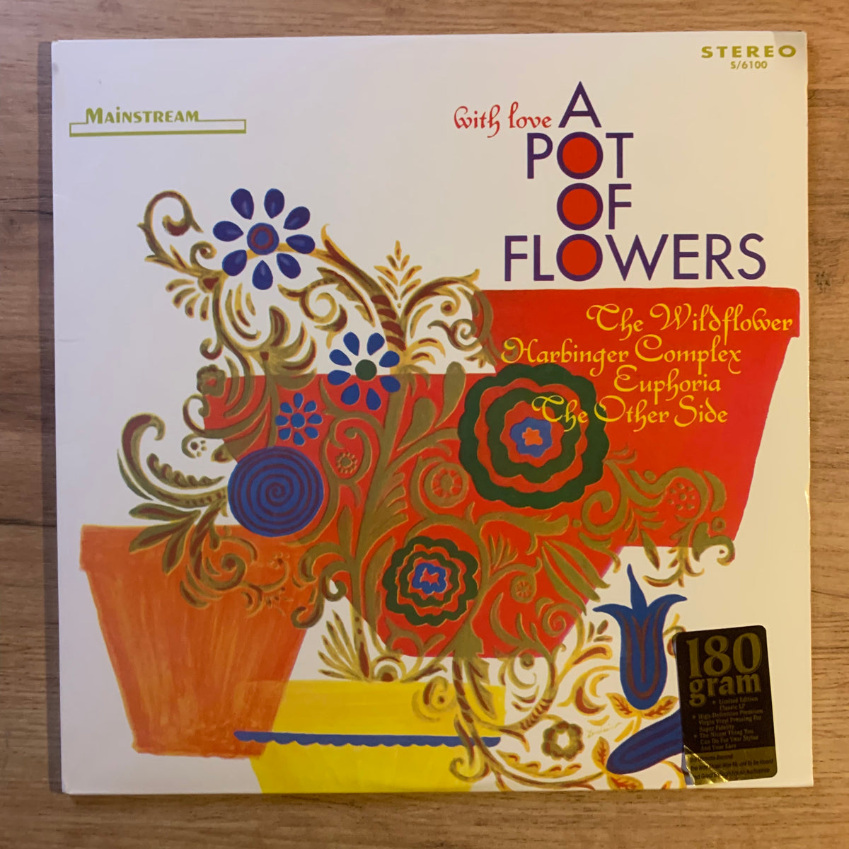 With Love A Pot of Flowers : pochette recto