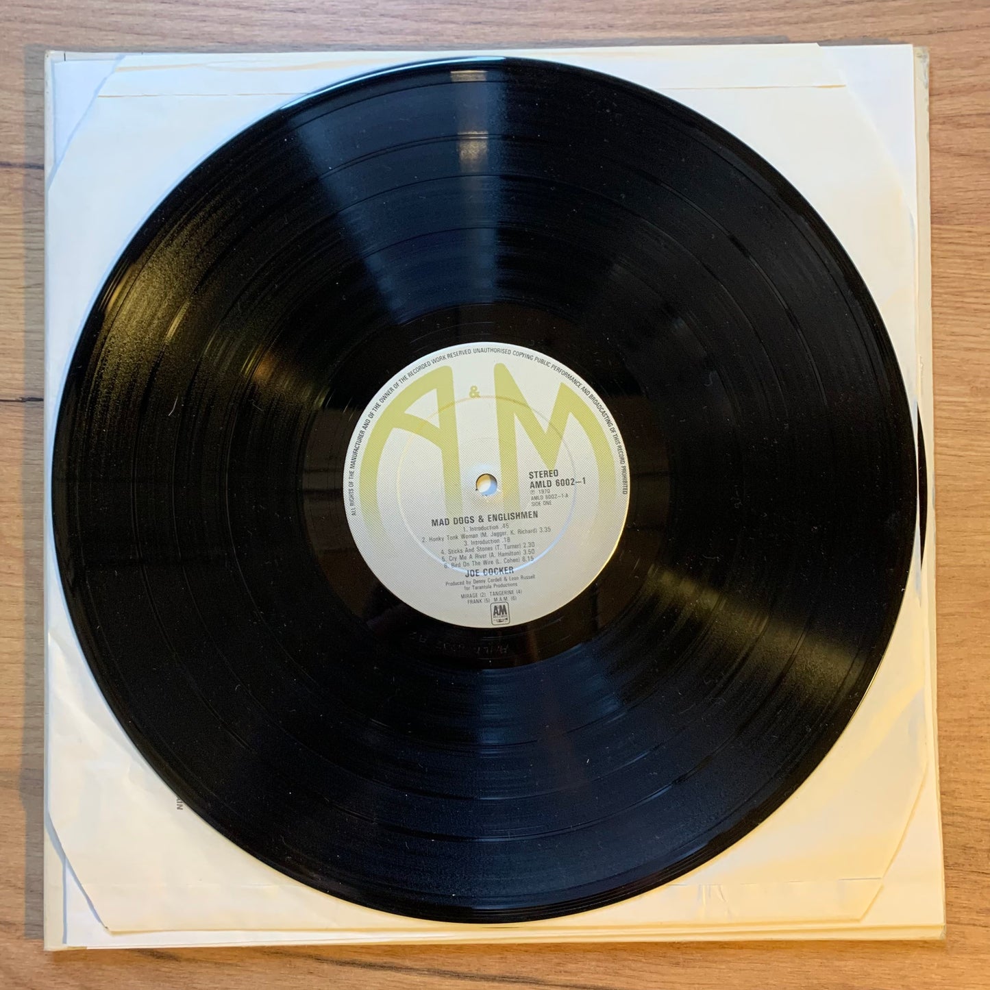 JOE COCKER - MAD DOGS & ENGLISHMEN...RE UK 1972...VG+/VG+