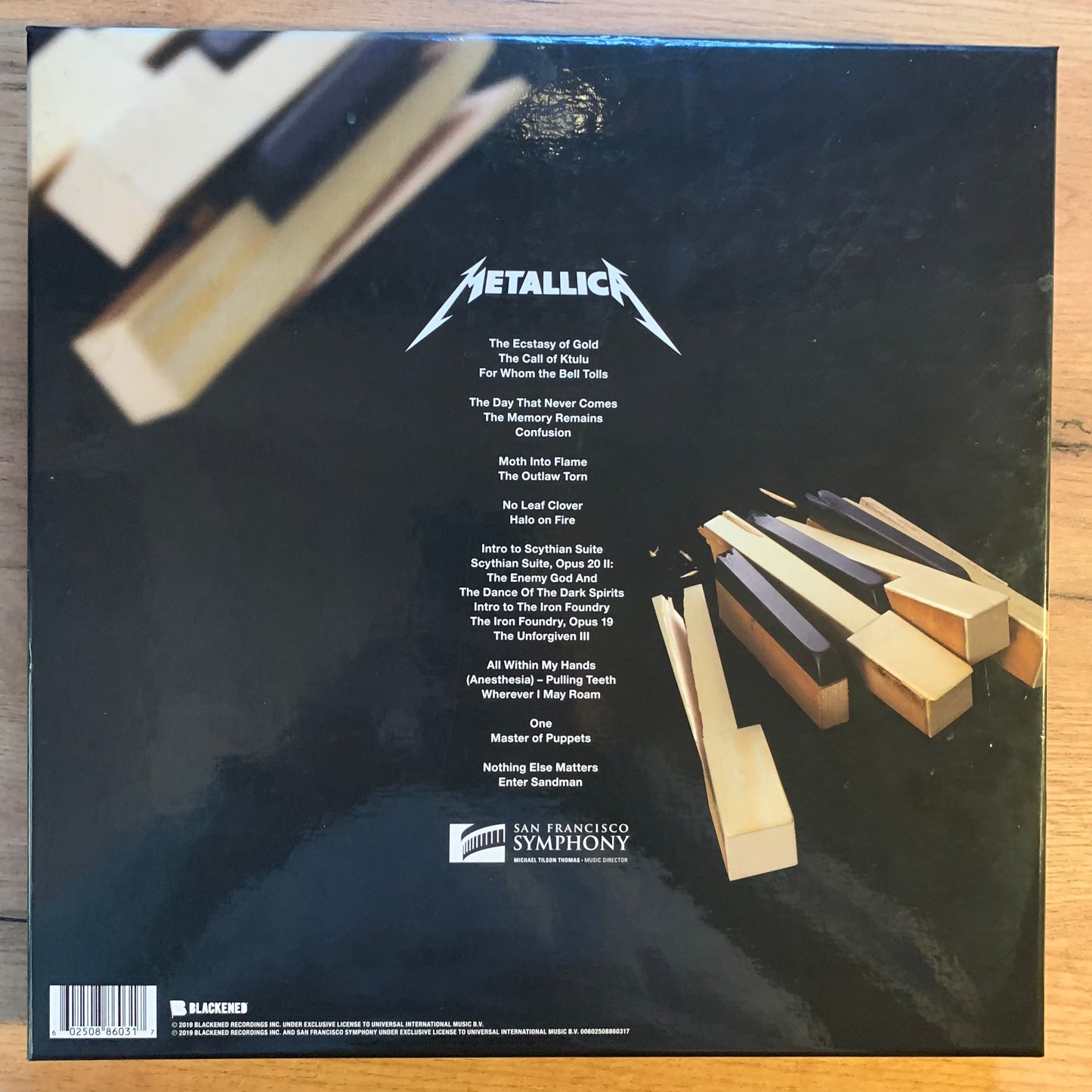 METALLICA & SAN FRANCISCO SYMPHONY - S&M2...RE EU 2020...NM/EX