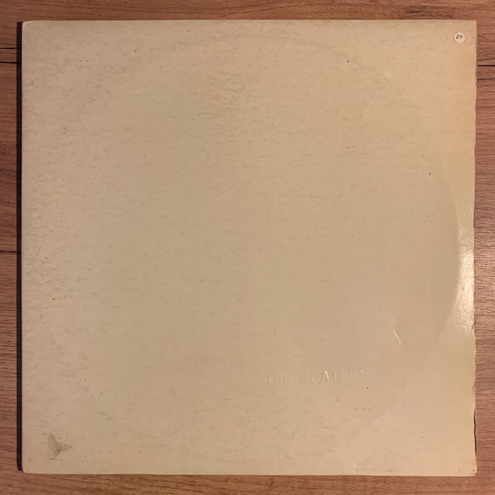 THE BEATLES - White Album - Étiquette état