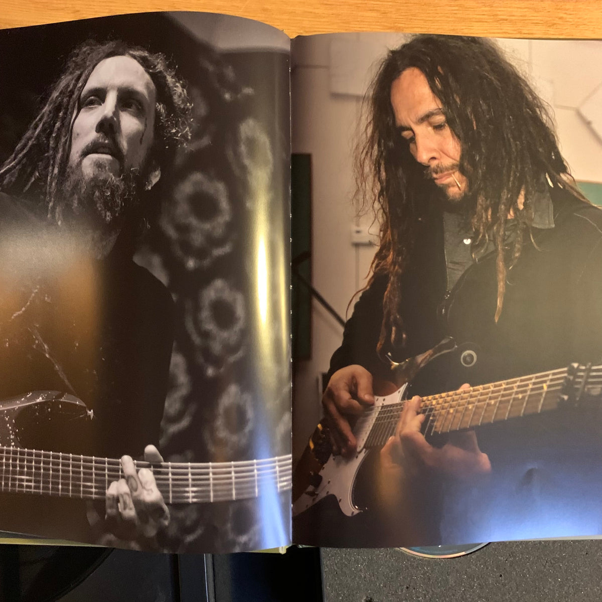 Korn - pages du livre photo