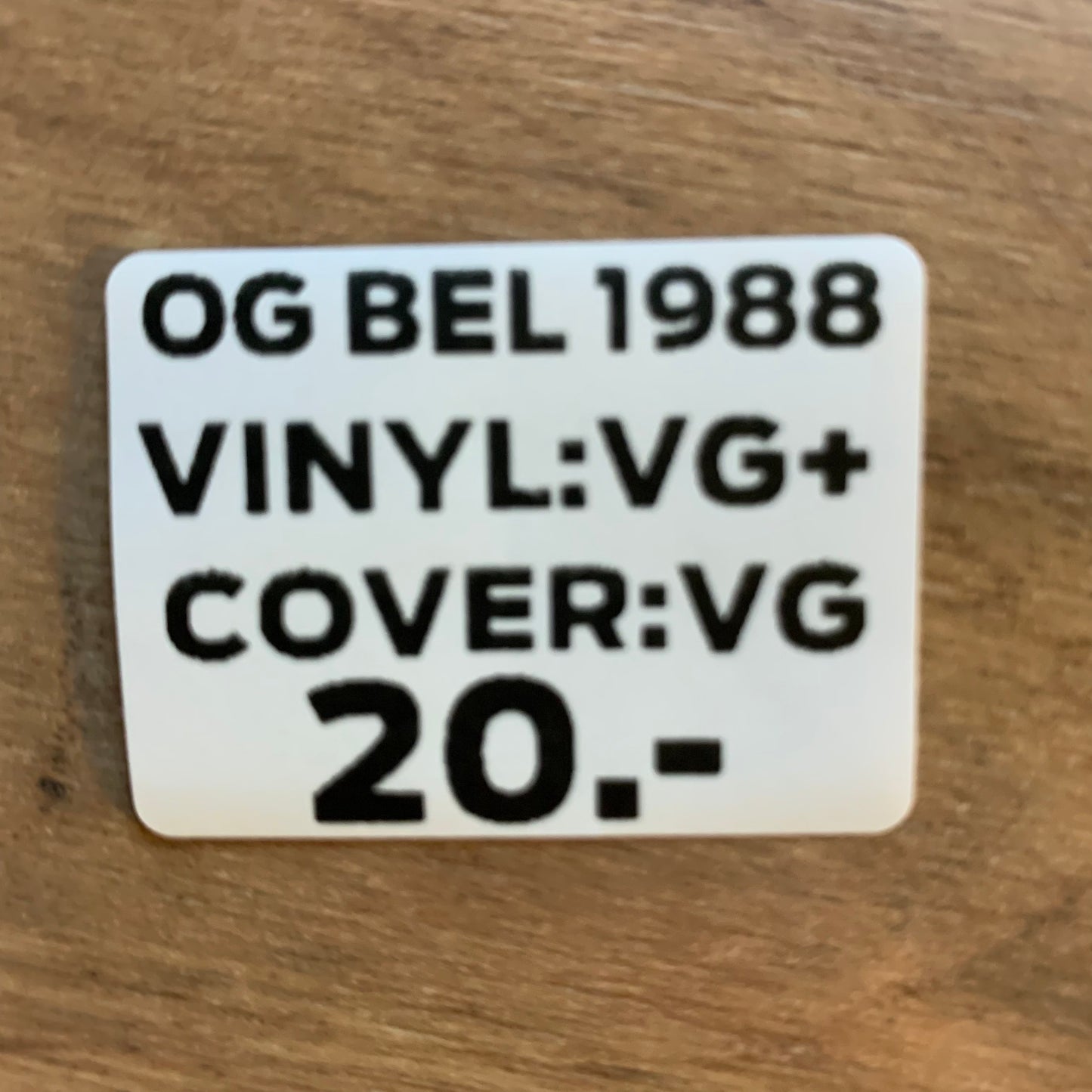 JADE 4U - JADE'S DREAM...OG BEL 1988...VG+/VG